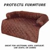 Pet Adobe Pet Adobe Furniture Protector Pet Cover with Bolster - Brown - 35x35 772858TAC